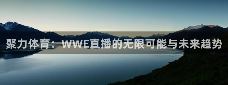 绿茵足球视频：聚力体育：WWE直播的无限可能与未来趋势